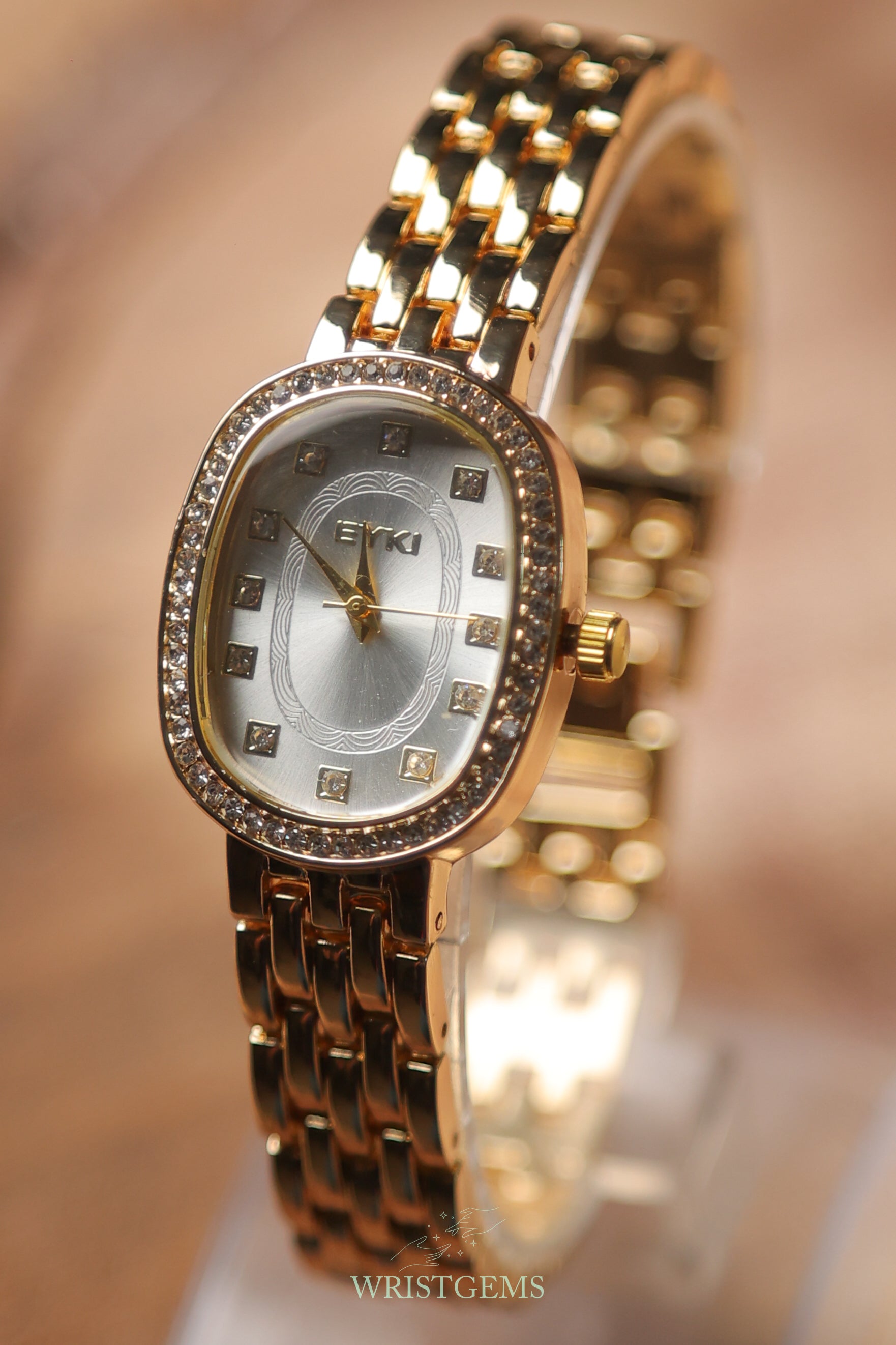 EYKI Oval Spark Gold