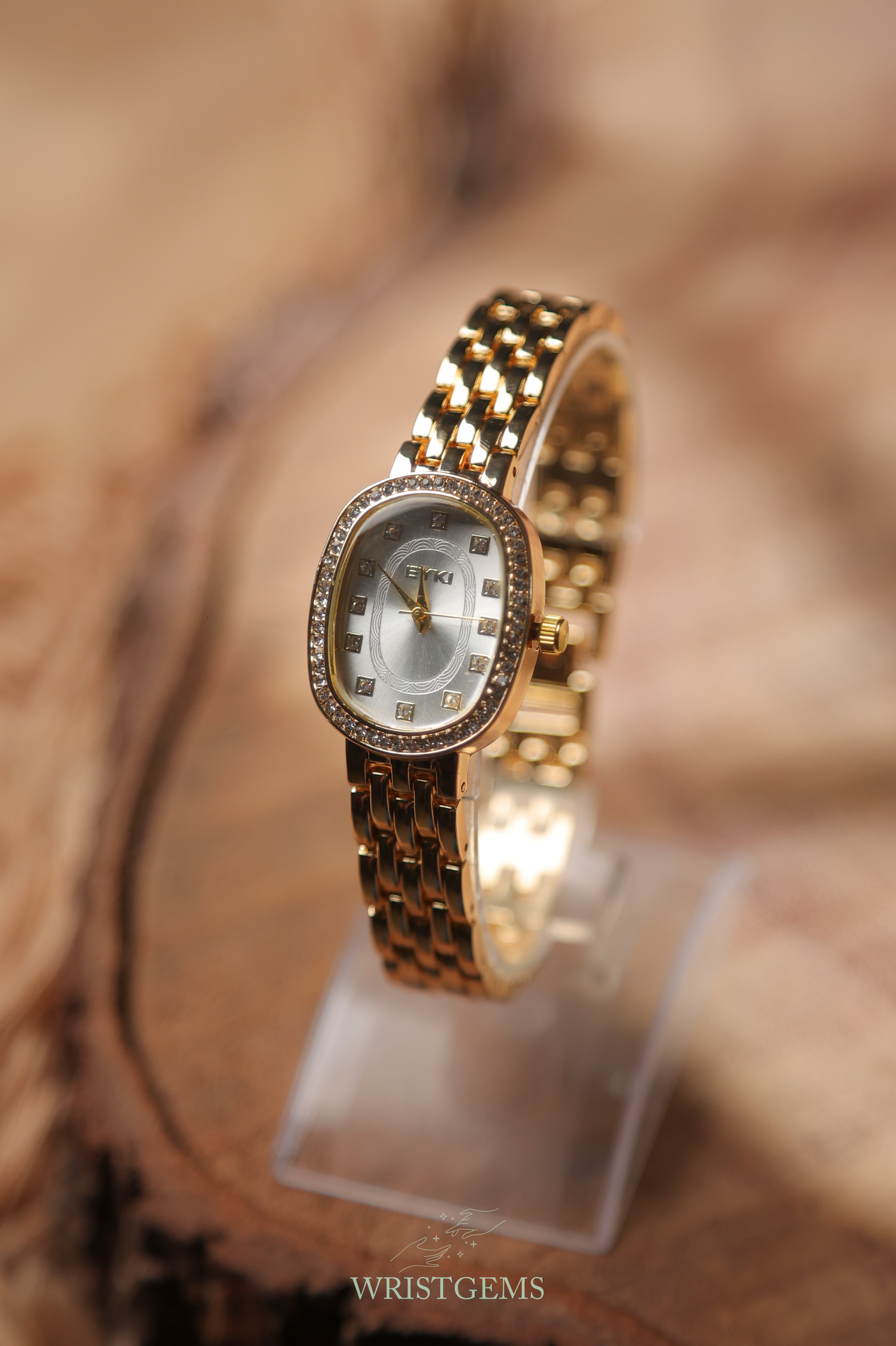 EYKI Oval Spark Gold