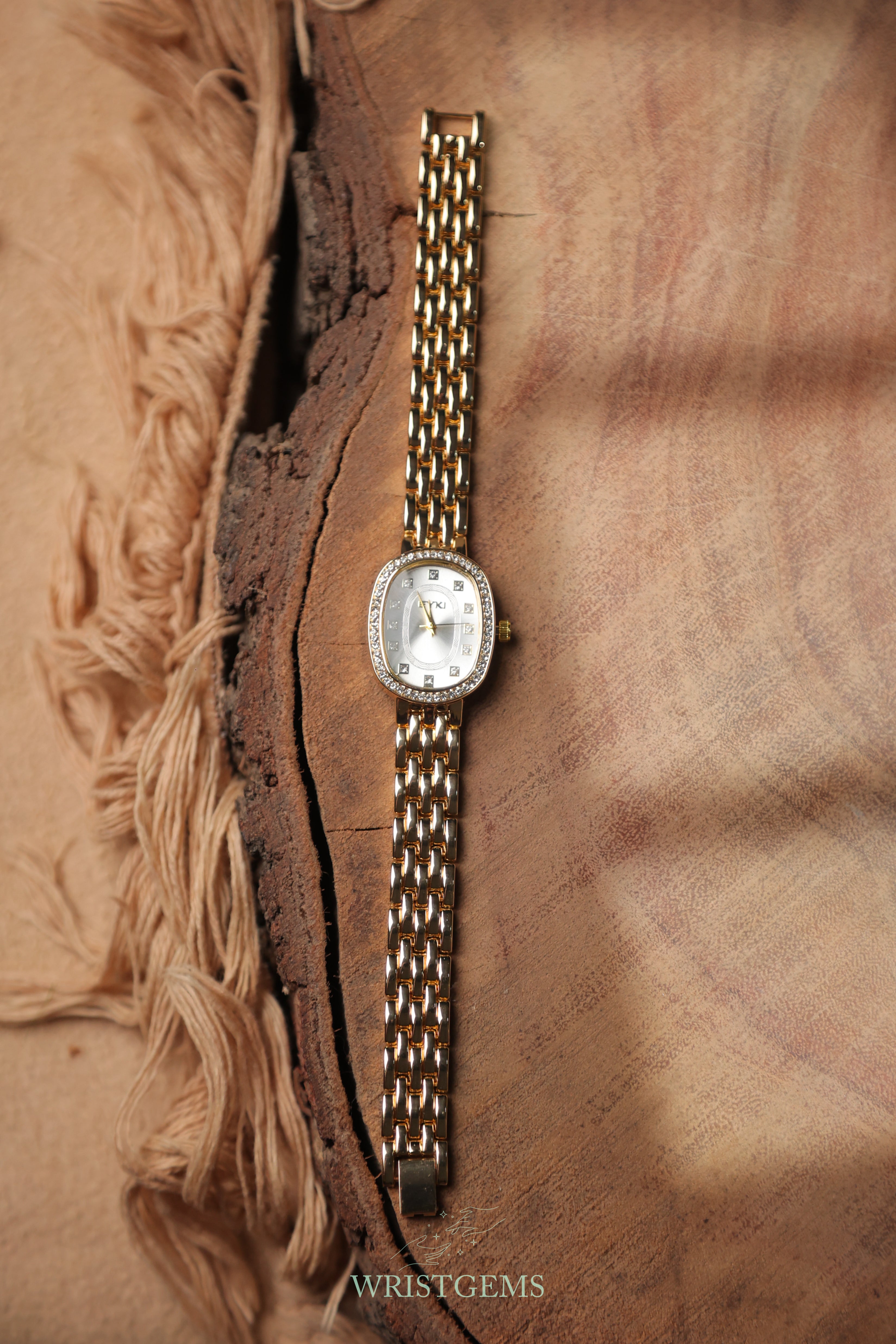 EYKI Oval Spark Gold